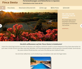 Finca-Siesta.com – Reiterhof in Spanien – Andalusien